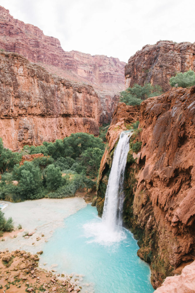 La chute d’eau d’Havasu